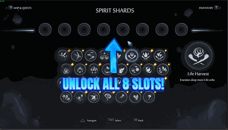 Ori and the Will of the Wisps — Twillen's Treasury (Every Spirit Shard) (screenshot 2)